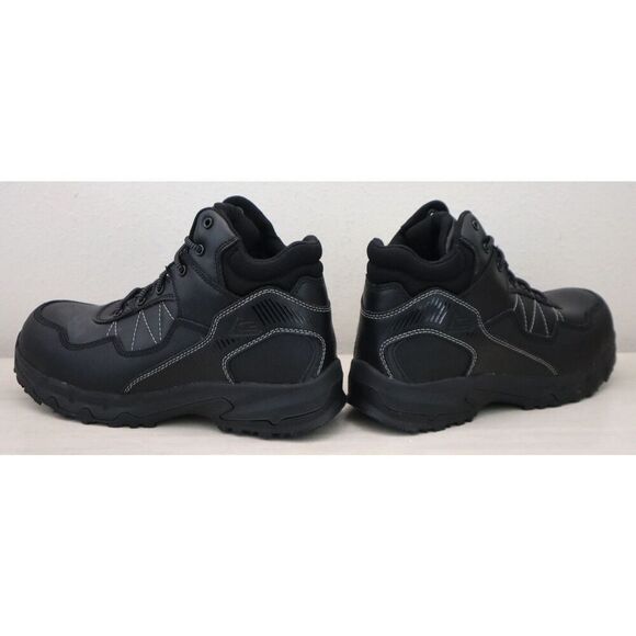 Shoes for Crews x Ace Men's Sz 9.5M Black Piston Mid - Aluminum Toe Work Boots - Picture 10 of 14